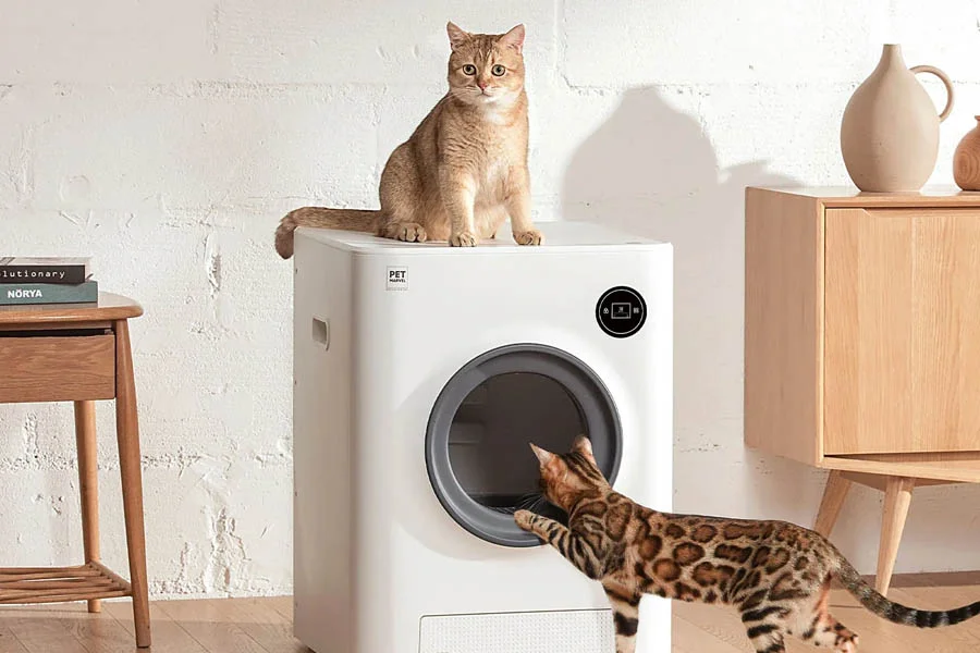 how does litter robot work